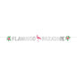 Flamingo Paradise Letter Banner