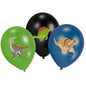 Happy Dinosaur Latex Balloons Pack of 6