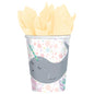 Narwhal Paper Cups Pack of 8