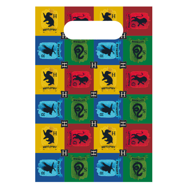 Harry Potter Houses Paper Party Bags Pack of 8