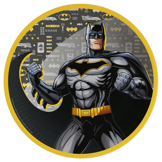 Batman Paper Plates Pack of 8