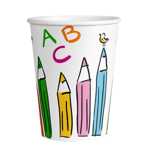 School Start Cups Pack of 8