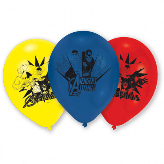 Avengers Latex Balloons Pack of 6