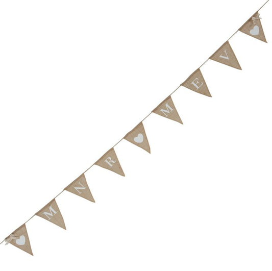 Vintage Affair Mnr & Mev Bunting Flags