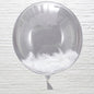 Beautiful Botanics-White Feather ORB Balloons Pack of 3