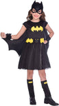 Bat Girl Dress & Mask 8 to 10 Years