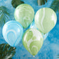 Roarsome Dinosaur Marble Latex Balloons Pack of 10