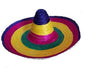 Mexican Fiesta Hat Sombrero 55Cm Multi Colour