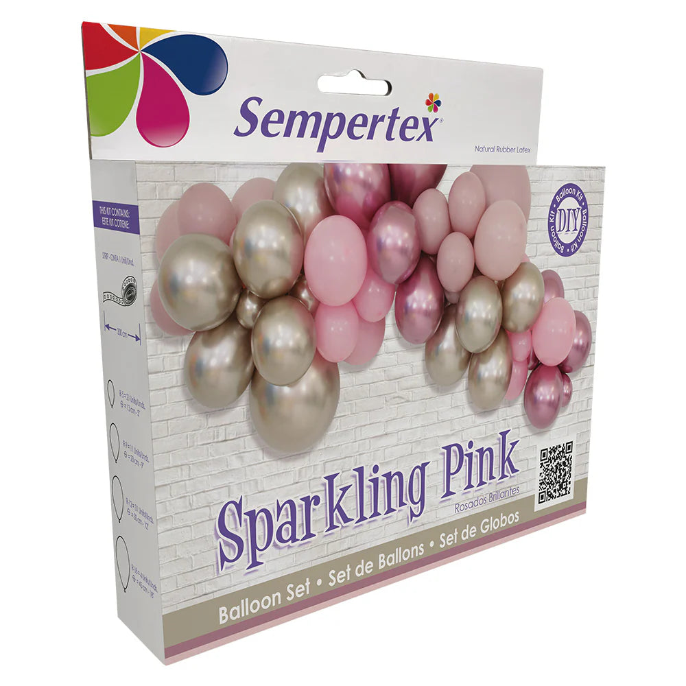 DIY Sparkling Pink Garland Kit