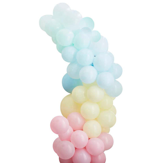 Mixed Pastels Balloon Arch Kit