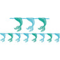 Mermaid Premium Glitter Garland Banner