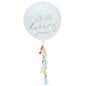 Giant Balloon 90cm Hip Hip Hooray With Tassels