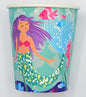 Mermaid Paper Cups Pack of 10