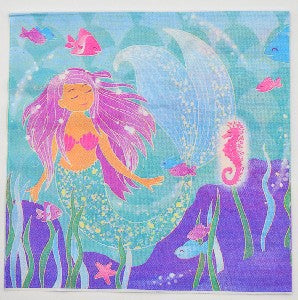 Mermaid Paper Napkins Pack of 20