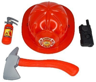 Dress Up Fireman Set 4Pcs