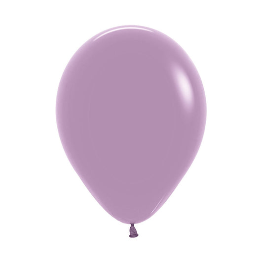 Pastel Dusk Dusk Lavender 12.5cm Latex Balloons Pack of 100