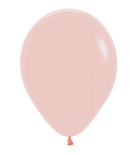 Pastel Matte Melon Orange 12.5cm Latex Balloons Pack of 100