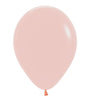 Pastel Matte Melon Orange 12.5cm Latex Balloons Pack of 10