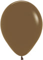 Coffee Brown Solid 12.5cm Latex Balloons Pack of 100