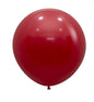 Fashion Solid Imperial Red 60cm Latex Balloons Pack of 3