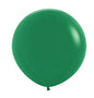 Fashion Solid Shamrock Green 60cm Latex Balloons Pack of 3