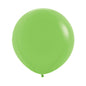 Lime Green Solid 60cm Latex Balloons Pack of 3