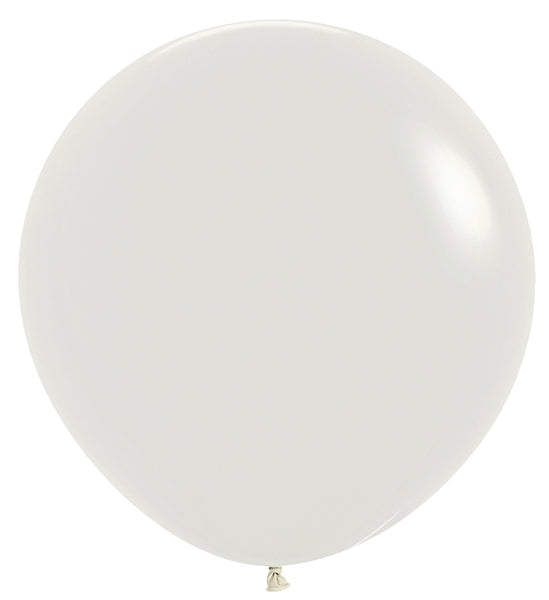 Crystal Clear 60cm Latex Balloons Pack of 3