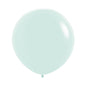 Pastel Green 60cm Latex Balloons Pack of 3