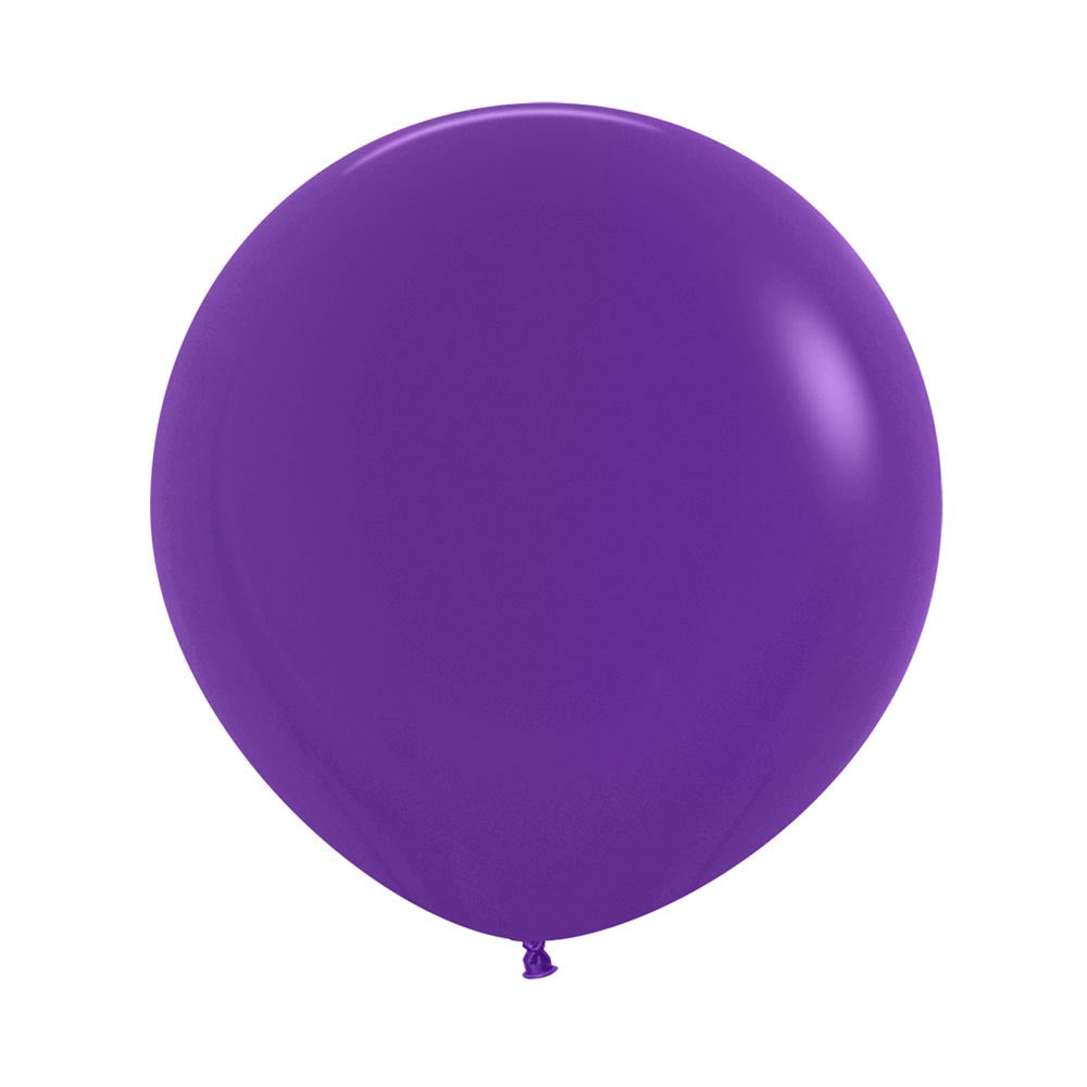 Violet 90cm Latex Balloon