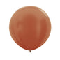 Metallic Copper 90cm Latex Balloon