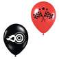 Racing Car Latex Balloons Pack of 10