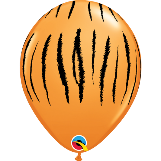 Tiger Print Latex Balloons Pack of 50