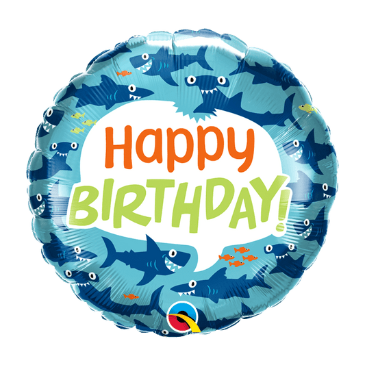 Shark Fun 45cm Foil Balloon