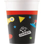 Gaming Party Paper Cups Pack of 8