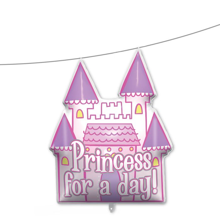 Princess Castle Supershape Foil Balloon