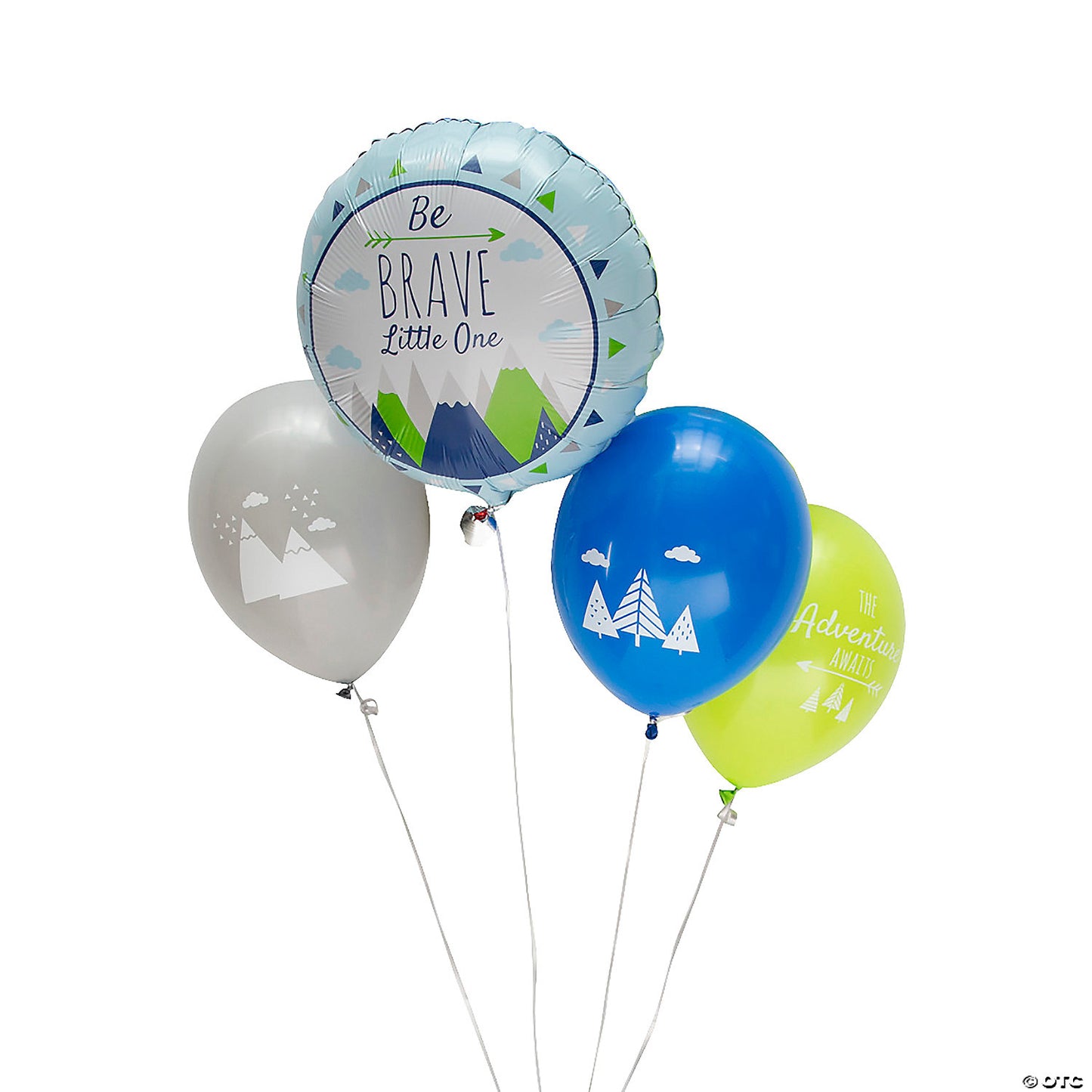 Born to Move Mountains Baby Shower Balloon Set