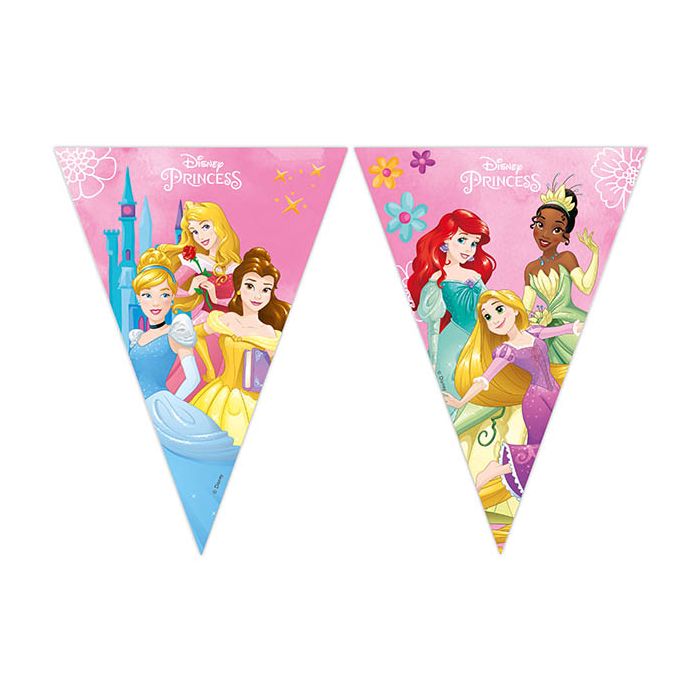 Disney Princess Plastic Flag Banner