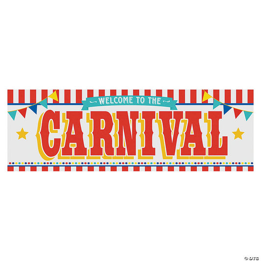 Carnival Plastic Banner