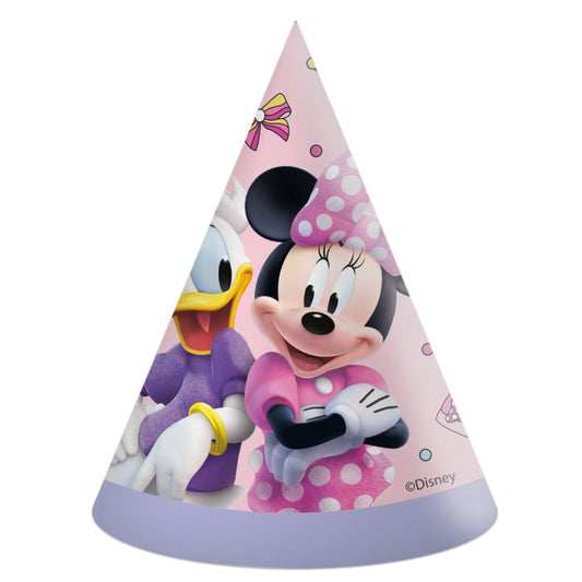 Minnie Mouse Paper Party Hats Pack of 6