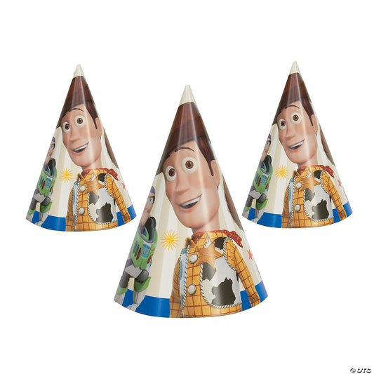 Disney Toy Story 4 Cone Party Hats Pack of 8