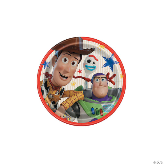 Disney Toy Story 4 Paper Dinner Plates Pack of 8