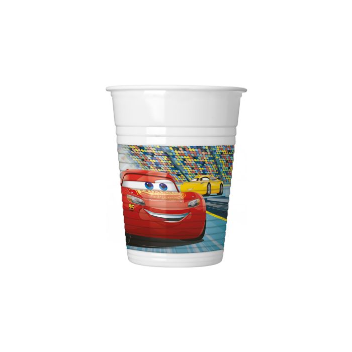 Cars Plastic Cups Pack of 8