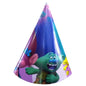 Trolls Paper Party Hats Pack of 6