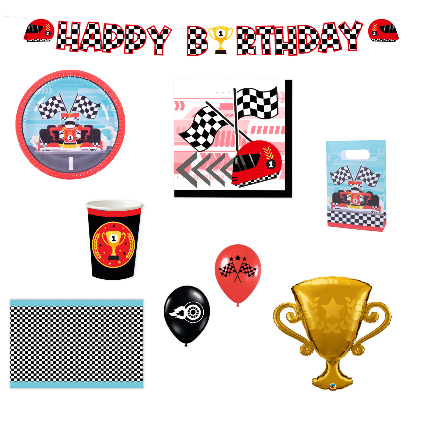 Formula One Racing Bundle for 8 Kids