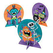 Goofy Ghouls Centerpieces pack of 3