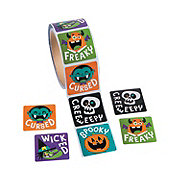 Goofy Ghouls Sticker Roll of 100