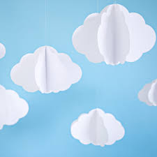 Cloud Hanging Decor Pack of 3