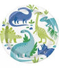 Blue & Green Dinosaur Dinner Paper Plates Pack of 8