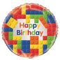 Building Blocks 45cm Foil Balloon