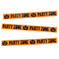 "Party Zone" Halloween Tape Banner